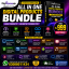 All in one digital products bundle